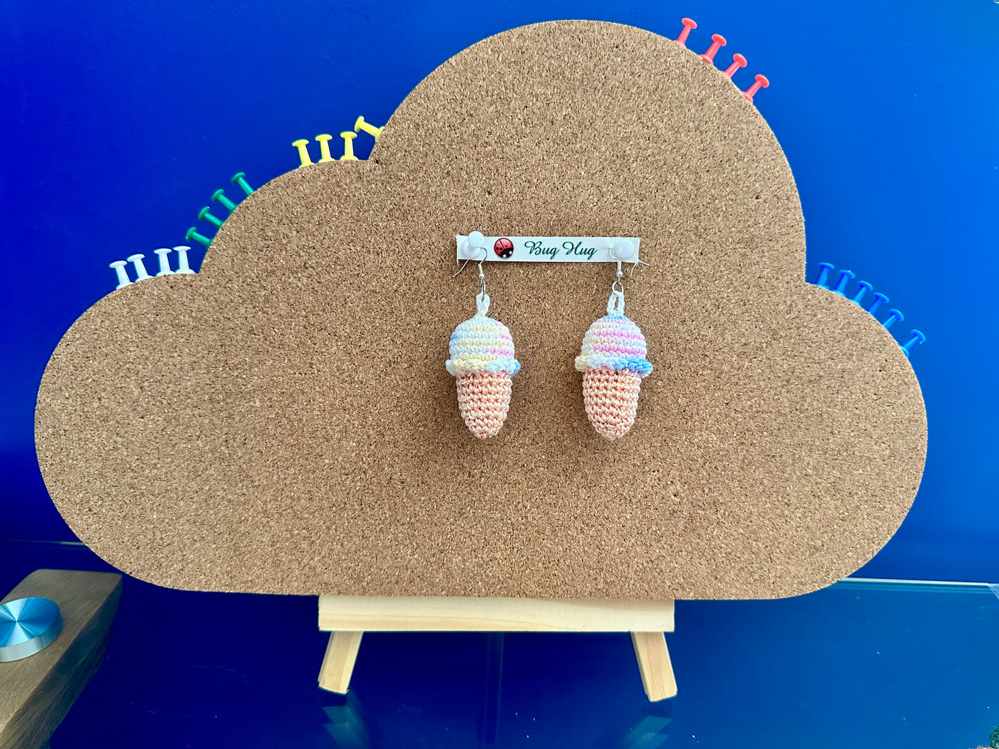 Earrings - Ice cream cones