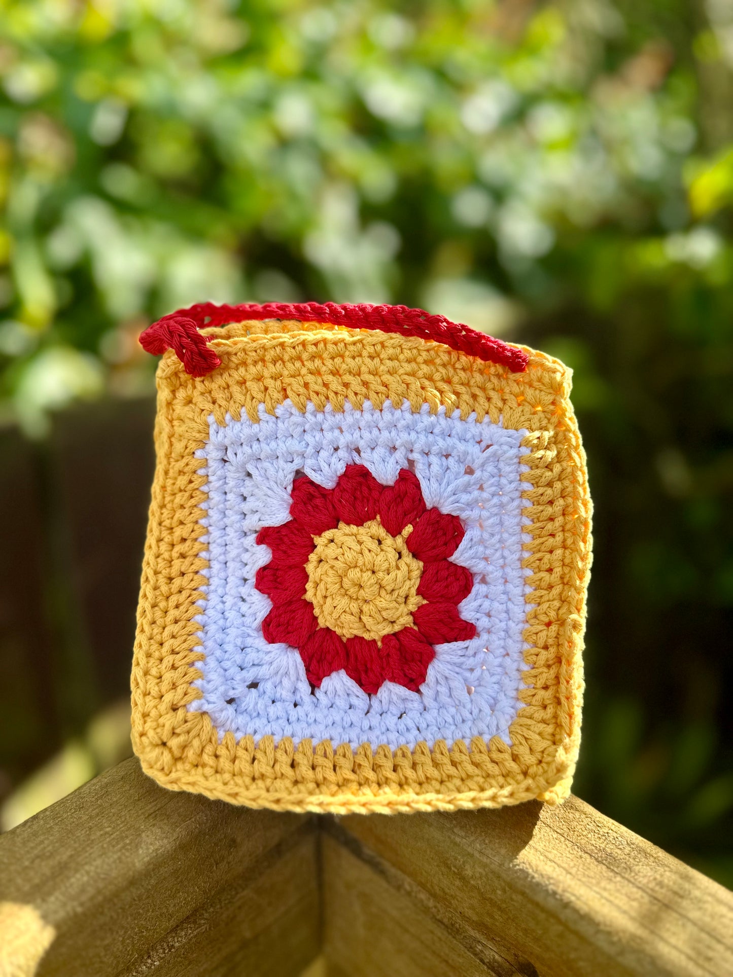 Flower Cube Bag