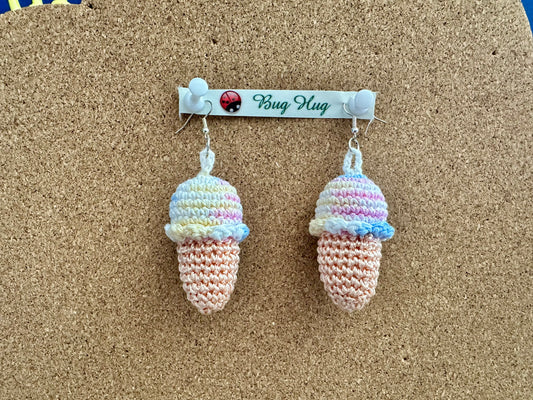 Earrings - Ice cream cones