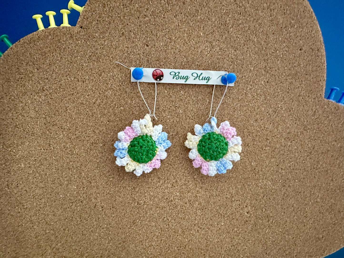 Earrings - daisies