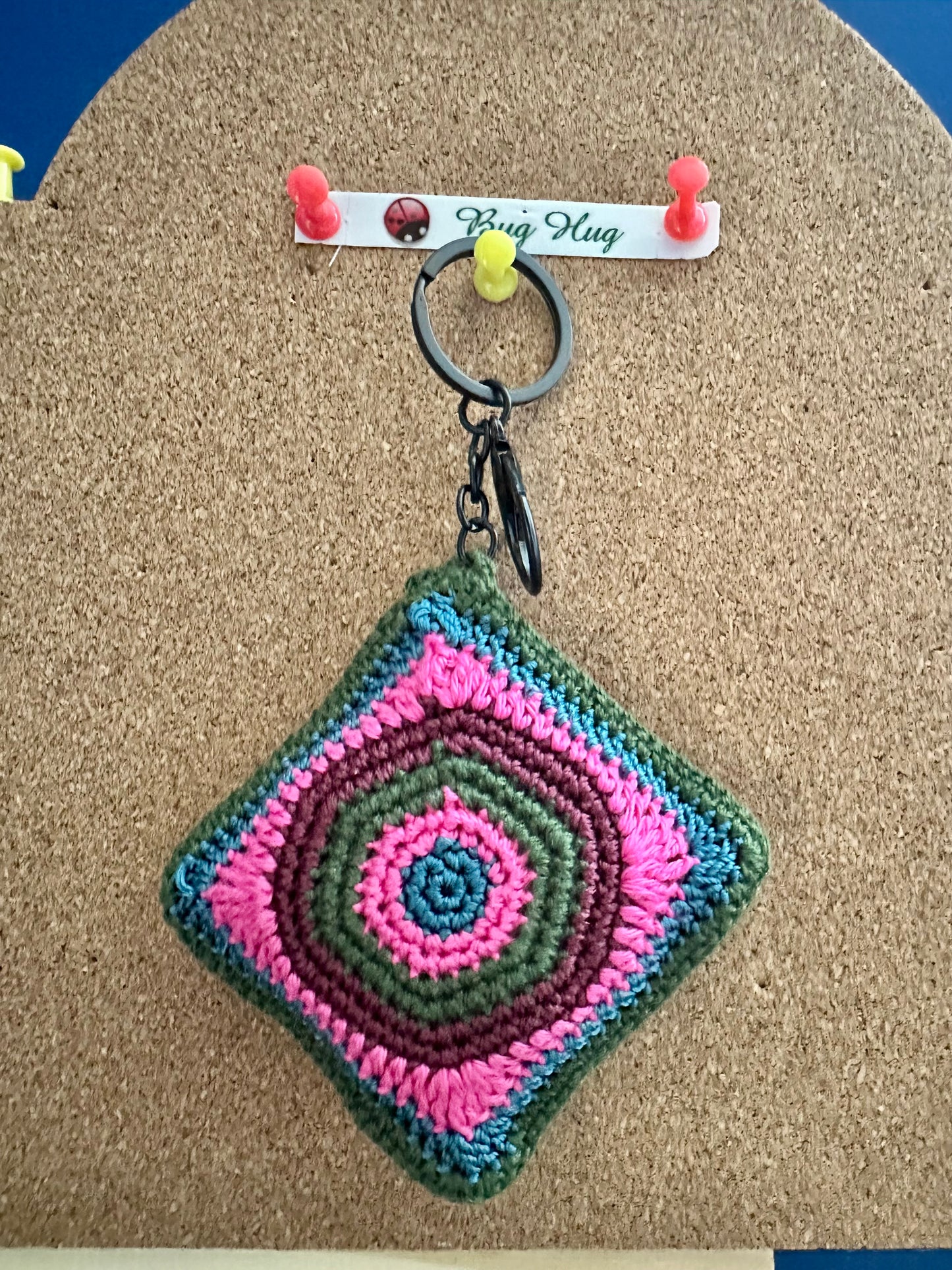 Key ring - Granny Square