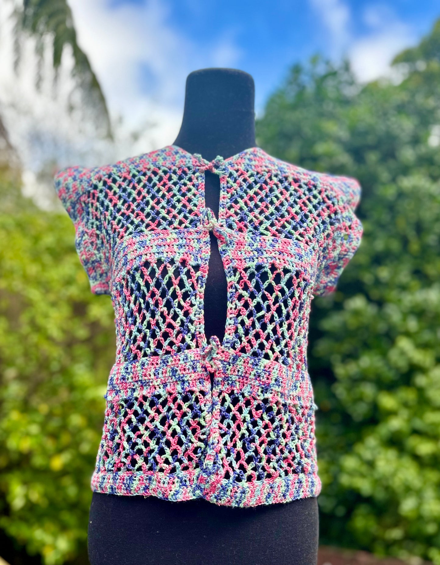 Rainbow Sparkle Vest